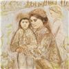 Image 2 : "Mrs. Hsu" Limited Edition Lithograph by Edna Hibel (1917-2014), Numbered and Hand Signed with Certi