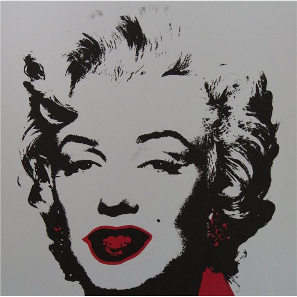 Andy Warhol- Silk Screen "Golden Marilyn 11.36"