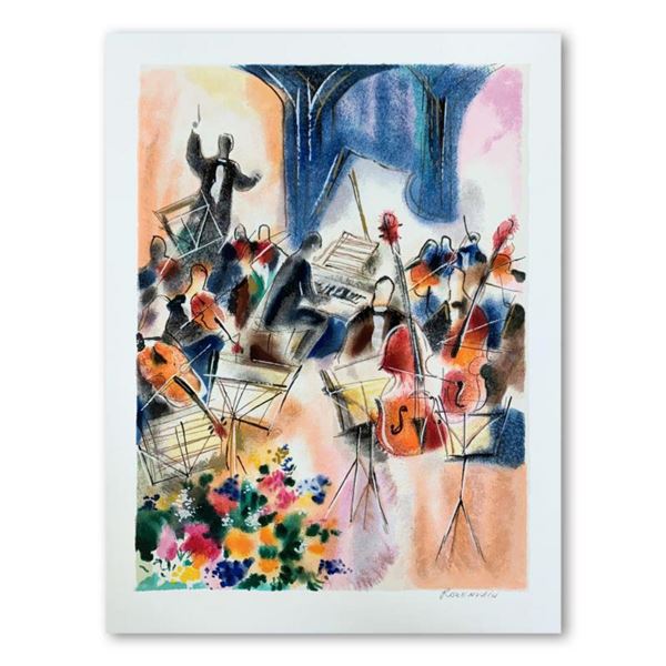 Michael Rozenvain, Hand Signed Limited Edition Serigraph on Paper with Letter of Authenticity.