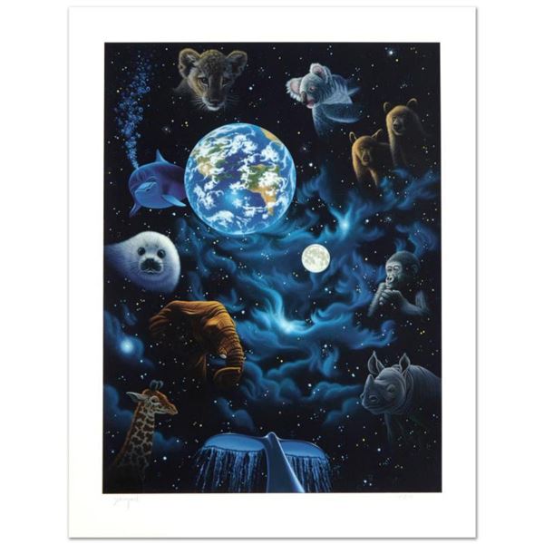 "All the World's Children" Limited Edition Serigraph by William Schimmel, Numbered and Hand Signed b