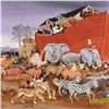 Image 2 : Tony Chen, "Noah and the Animals" Limited Edition Lithograph with Remarque, Numbered and Hand Signed