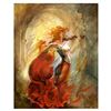 Image 1 : Lena Sotskova, "Firebird" Hand Signed, Artist Embellished Limited Edition Giclee on Canvas with COA.