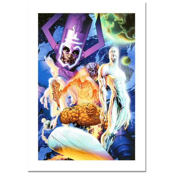 Marvel Comics, "Fantastic Four #545" Numbered Limited Edition Canvas by Michael Turner (1971-2008) w