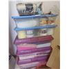 Image 2 : Knitting Supplies, Fabric & Craft Supplies (Five Totes)