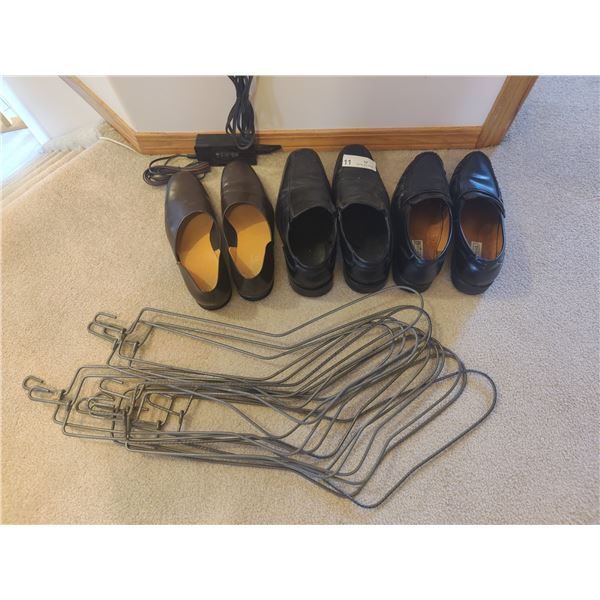 Men's Shoes Size 9 x3 with Sock Blockers