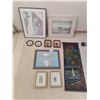 Image 1 : Various Pieces of Art & Shadow Boxes
