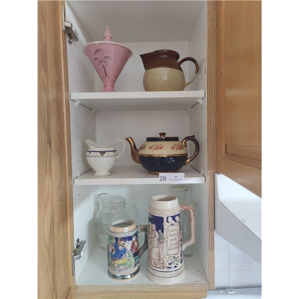 Candy Dish - Tea Pot - Pitchers - Steins