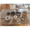 Image 1 : Saucepan, Double Boiler, Pots, Cast Iron Skillets & Coffee Percolator