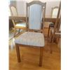 Image 2 : Dining Room Table (& Sleeve) 81"l x 42"w x 31"h with 6 Upholstered Chairs