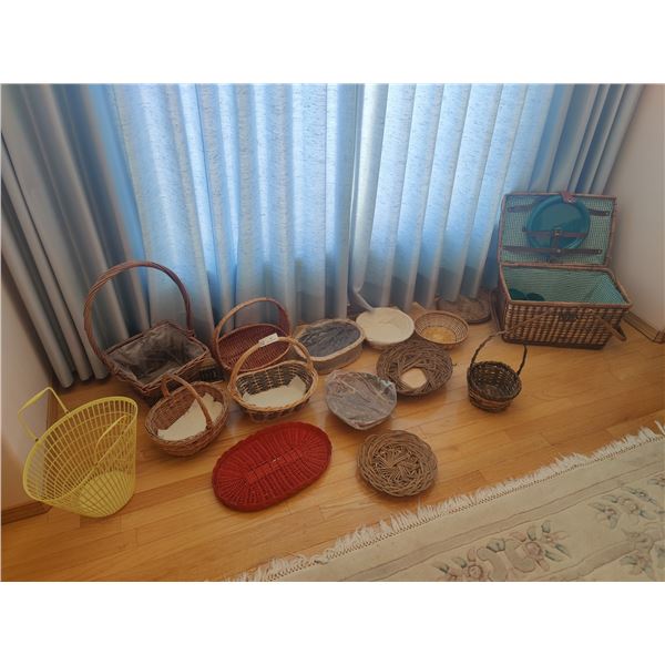Various Assorted Baskets