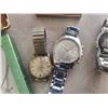 Image 3 : Vintage Seiko 5, Timex Ironman, Nouveao, Gruen Watches with Cufflinks, Tie Clips & Buckles