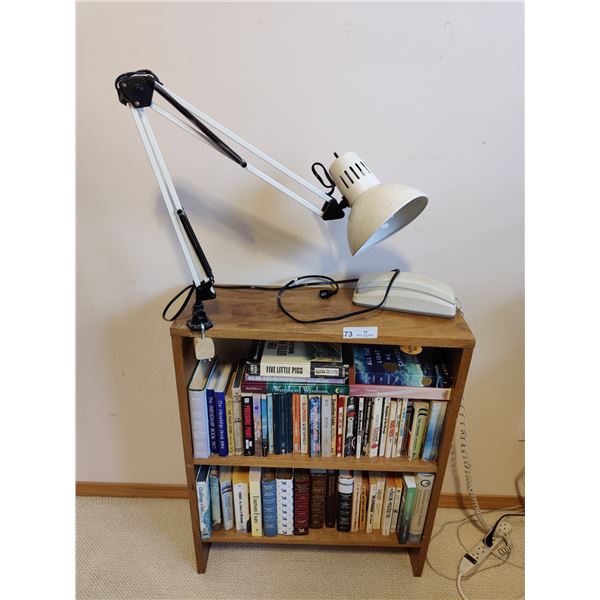 Book Shelves - Smaller 24"w x 9"d x 30"h Larger 24"w x 9"d x 65"h with Religious Books, Dictionary's