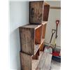 Image 2 : Wooden Crate Collection x6 (Railway Fuses Crates & Canadian Mark & Company)