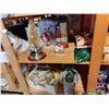 Image 3 : Large Variety of Christmas Decorations (All Contents in picture except shelves)