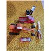 Image 1 : Vintage Toy Cars, Tractor, Wooden Airplane & Fire Truck