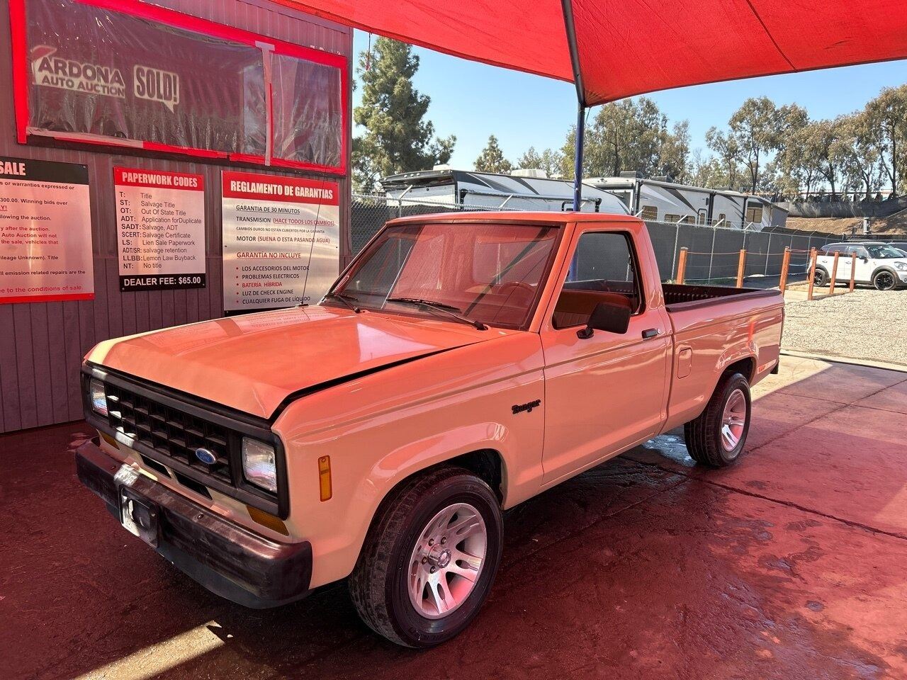 1986 FORD RANGER