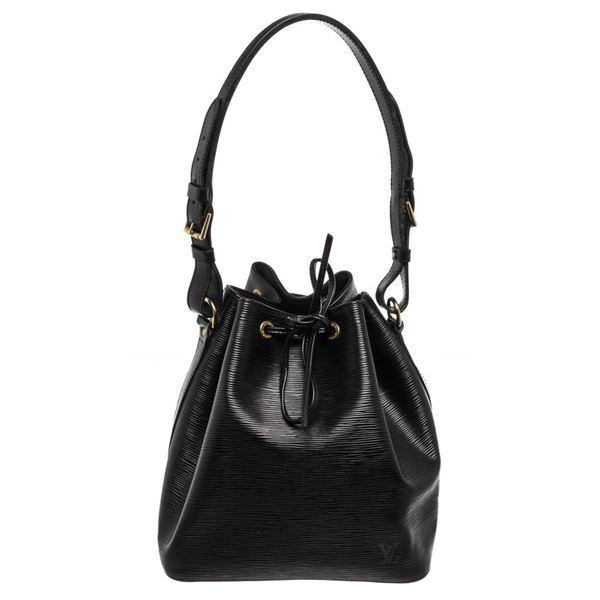 Louis Vuitton Black Petit Noe Bucket Bag