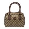 Image 1 : Gucci Brown Beige Canvas Tote Bag