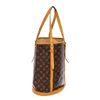Image 3 : Louis Vuitton Monogram Canvas Leather Bucket GM Handbag