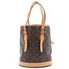 Image 2 : Louis Vuitton Monogram Canvas Leather Petit Bucket PM Bag