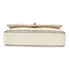 Image 4 : Chanel White Flap Classic Medium Handbag