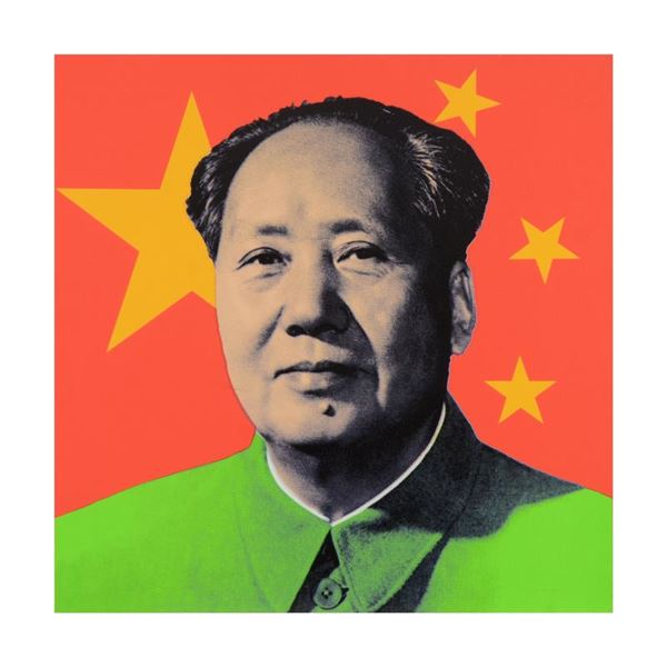 Chairman Mao by Steve Kaufman (1960-2010)