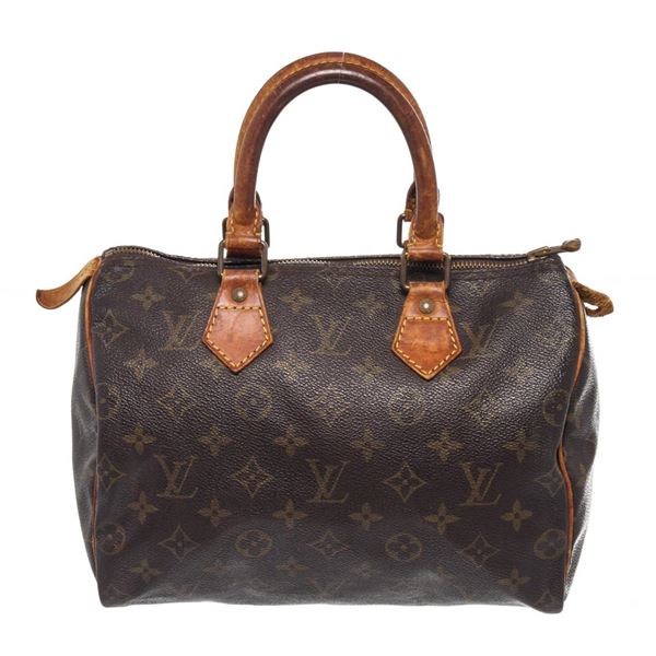 Louis Vuitton Brown Speedy 25cm Satchel Bag