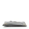 Image 3 : Balenciaga Zip Around Classic Metallic Edge Clutch Leather Medium Gray