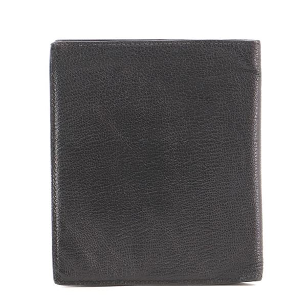 Hermes Evelyne Wallet Chevre Mysore Compact Black