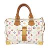 Image 1 : Louis Vuitton White Multicolor Monogram Speedy 30 Bag
