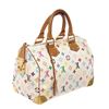 Image 3 : Louis Vuitton White Multicolor Monogram Speedy 30 Bag