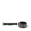 Image 1 : Hermes Collier de Chien Anneau Keychain Studded Leather Black
