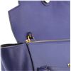 Image 4 : Celine Belt Bag Textured Leather Medium Blue