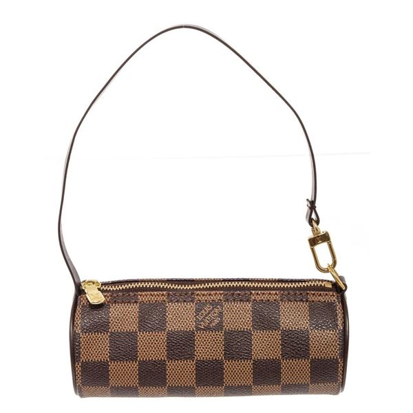 Louis Vuitton Brown Damier Canvas Mini Papillon Pochette Bag