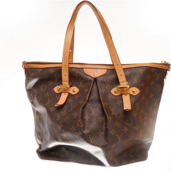 Louis Vuitton Monogram Canvas Leather Palermo GM Shoulder Bag