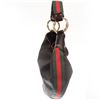 Image 5 : Gucci Black GG Canvas Vintage Web Bamboo Hobo Bag