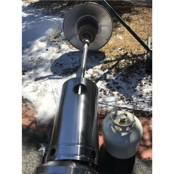 DRIVEWAY Propane Patio Heater & Propane Tank