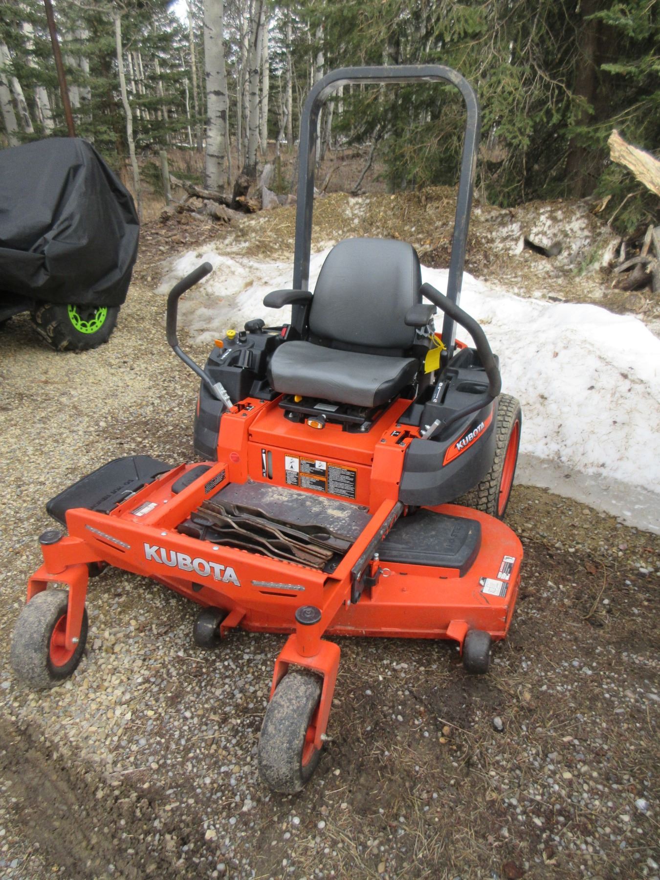 2016 KUBOTA KOMMANDER Z125S ZERO TURN LAWN MOWER