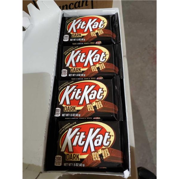 KitKat Dark Chocolate Wafer Bars 24X42g