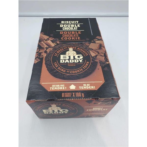 Big Daddy Double Chocolate Cookies 8x100g
