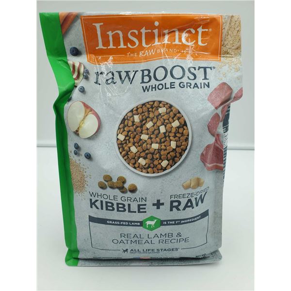 Instinct Raw Boost Whole Grain & Lamb Dog Kibble 4.5 bLbs