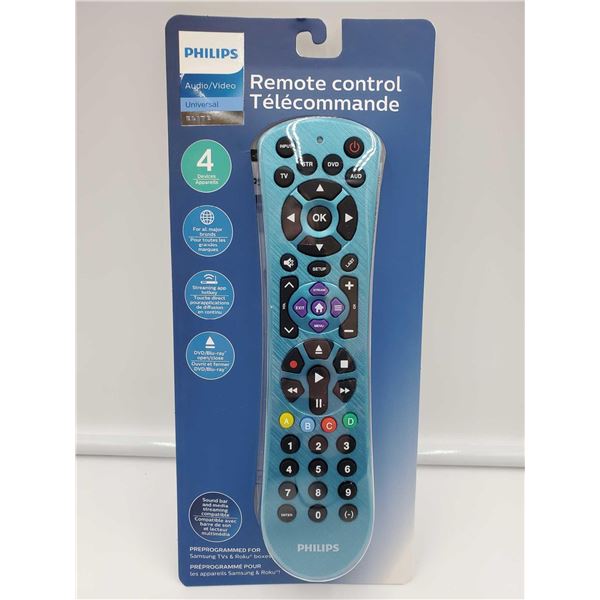 Phillips Universal Remote Control  - Blue