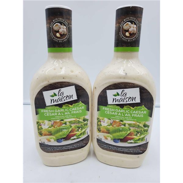 La Maison Fresh Garlic Caesar Salad Dressing 2X1.4L