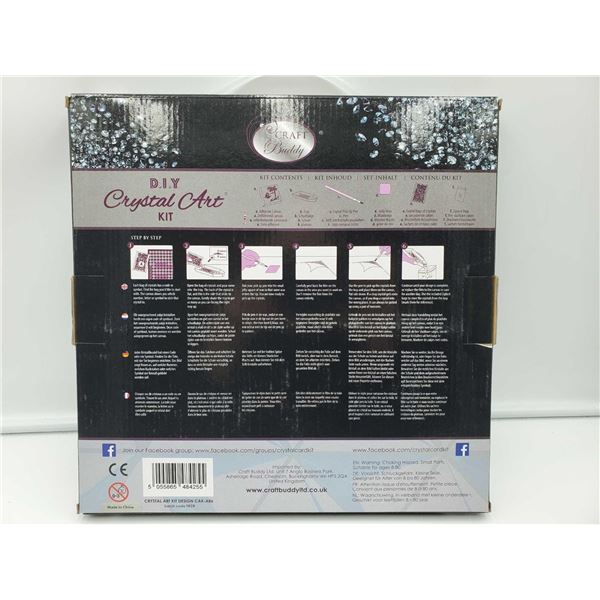 Craft Buddy DYI Crystal Art Kit - Flowering Peacock