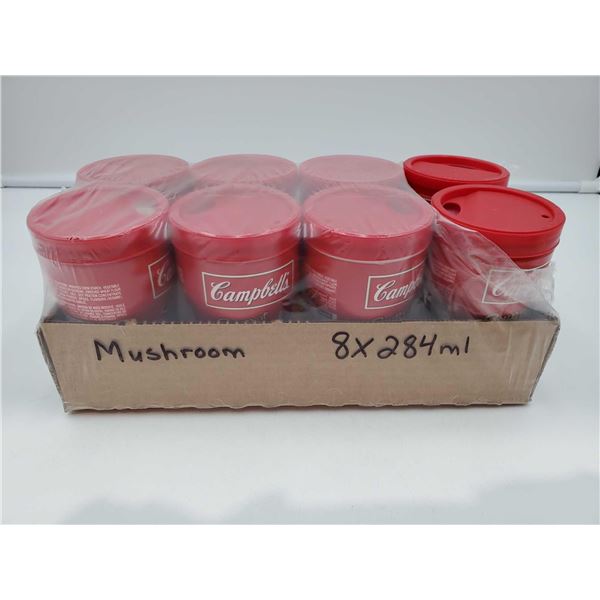 Campbell's Soup at Hand Microwavable Cream Of Mushroom Soup 8x284ml