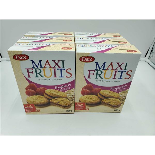 Dare Maxi Fruits Raspberry Oatmeal Cookies 6x280g