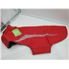 Image 1 : NEW RC Pets  Fleece Lined Coat Red/Reflective Silver - Size 28