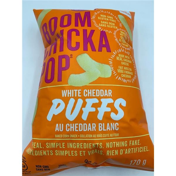 Boom Chicka Pop white cheddar Puffs 170g Bag