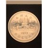 Image 3 : Royal Canadian Mint issued Vintage 1977 Cased Uncirculated coin Set with Case & Certificate