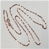 Image 4 : 14K Rose Gold Chain (~length 16 inches) (~weight 0.78g), Made in Canada, Suggested Retail Value $320